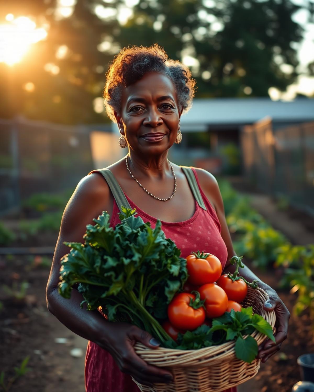 Mama Nia of West End Roots Farm